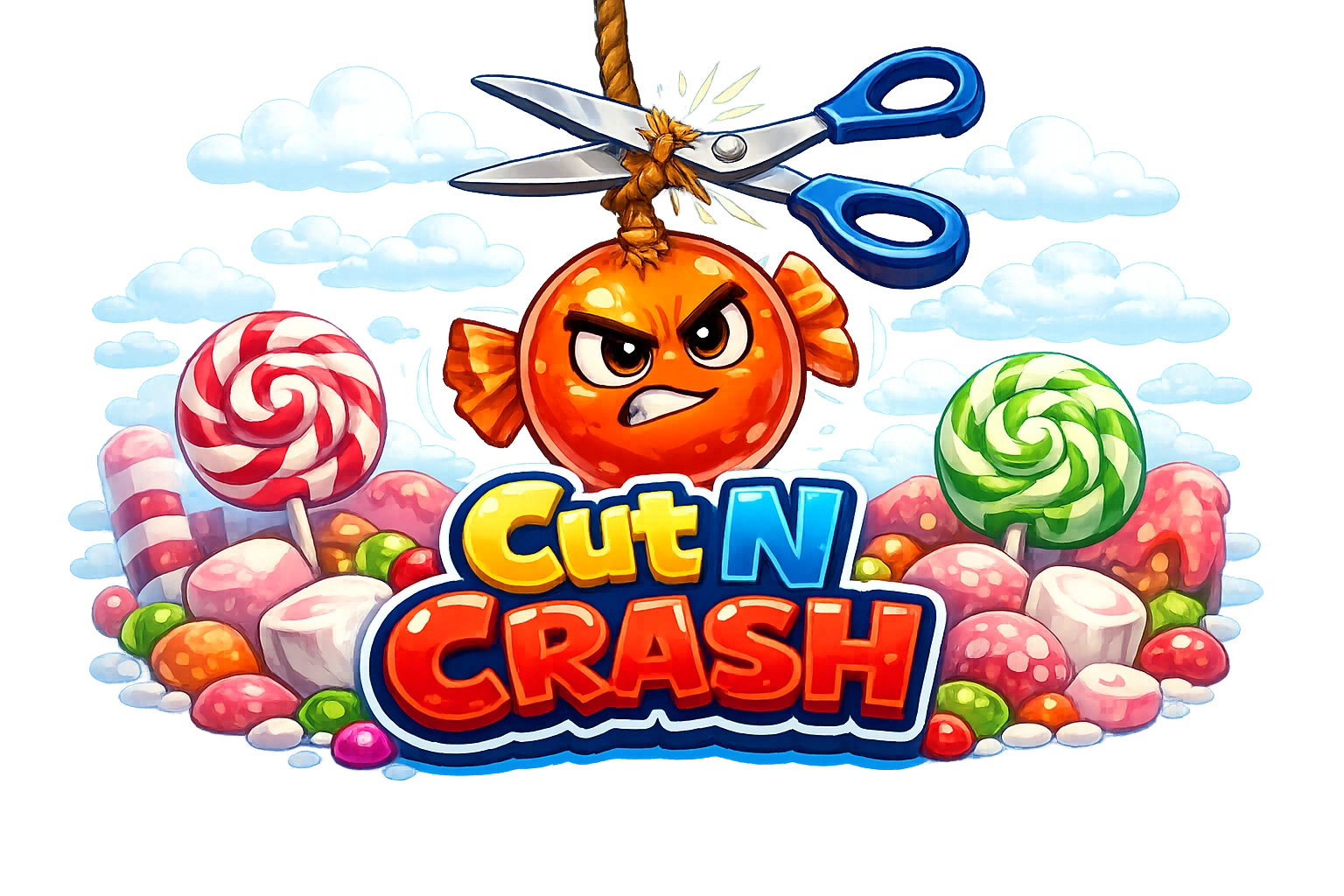 Cut N Crash Logo